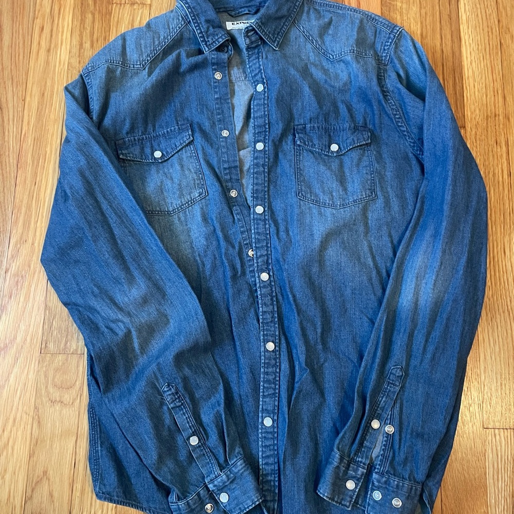 Express Jean button up